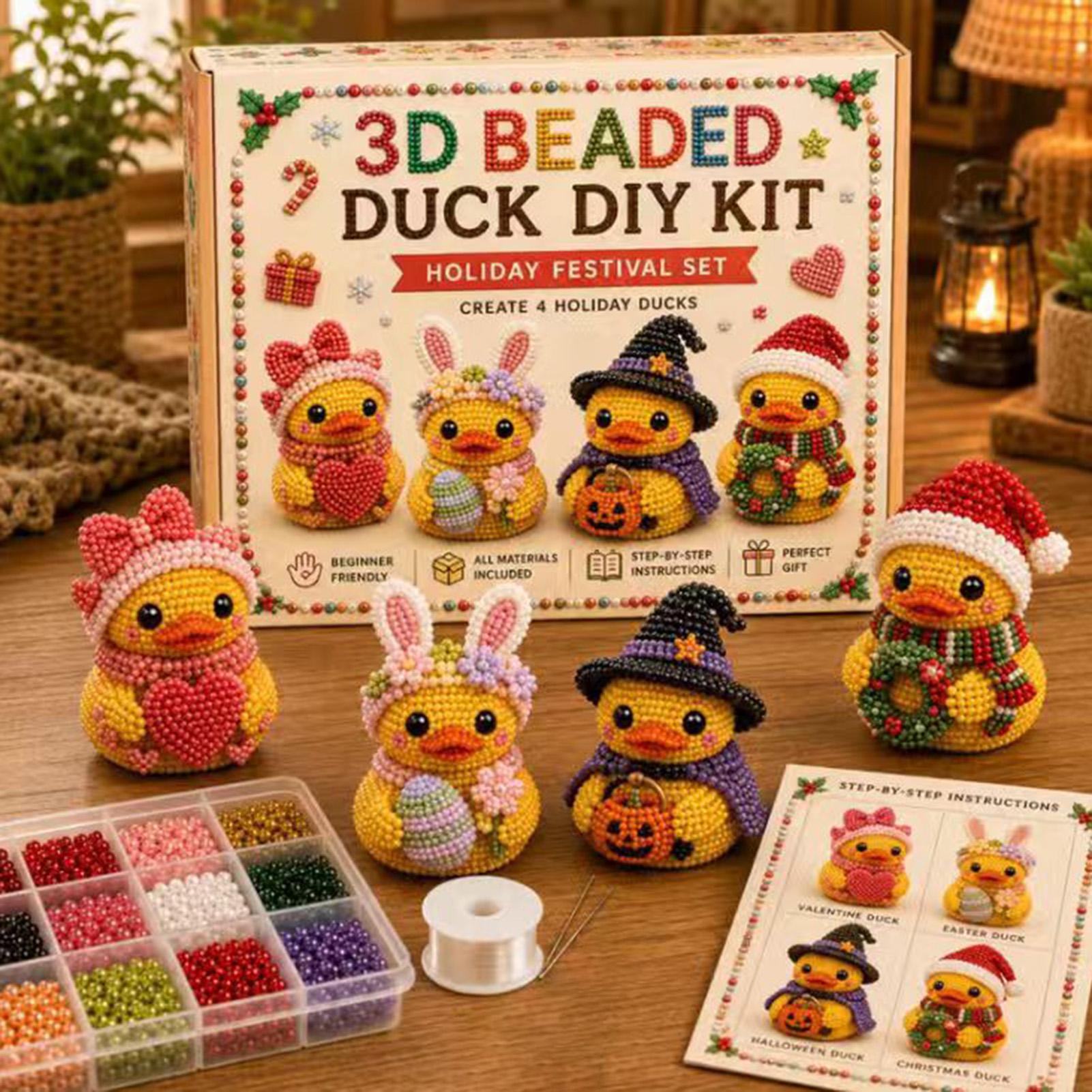 Men Accessories Combo - Bead Animal Making Kit Cute Duck