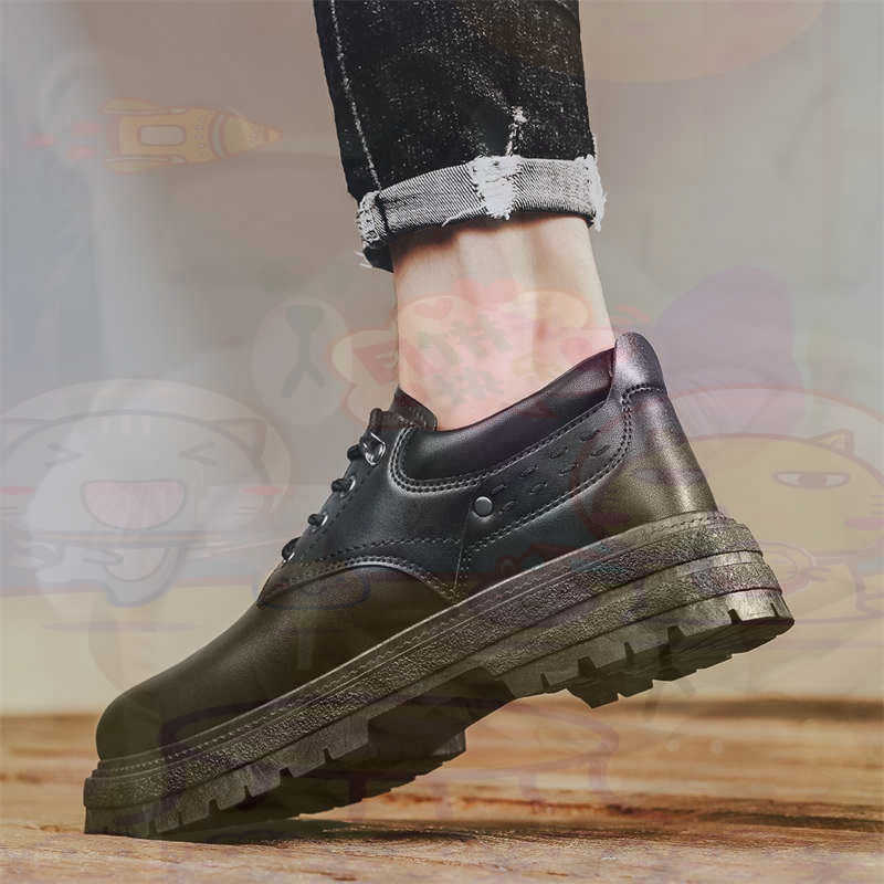 Men'S Accessories Gift Ideas - Dark Natural Leather Fashion Trainers Tennis