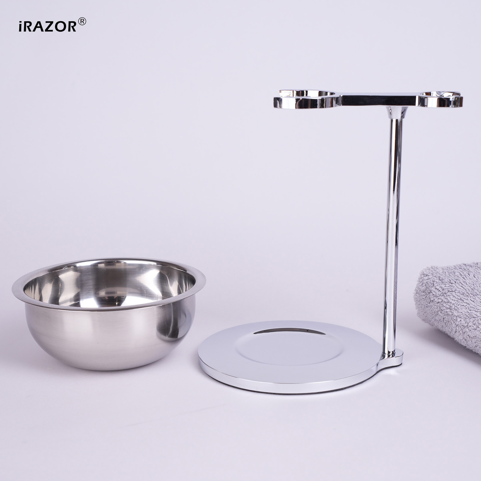 Men Accessories Combo - iRAZOR Men's Shaving Razor and Brush