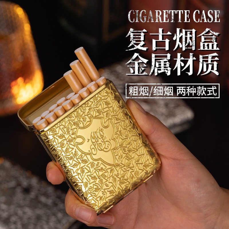 Men'S Accessories - New retro Carving Metal 20 16