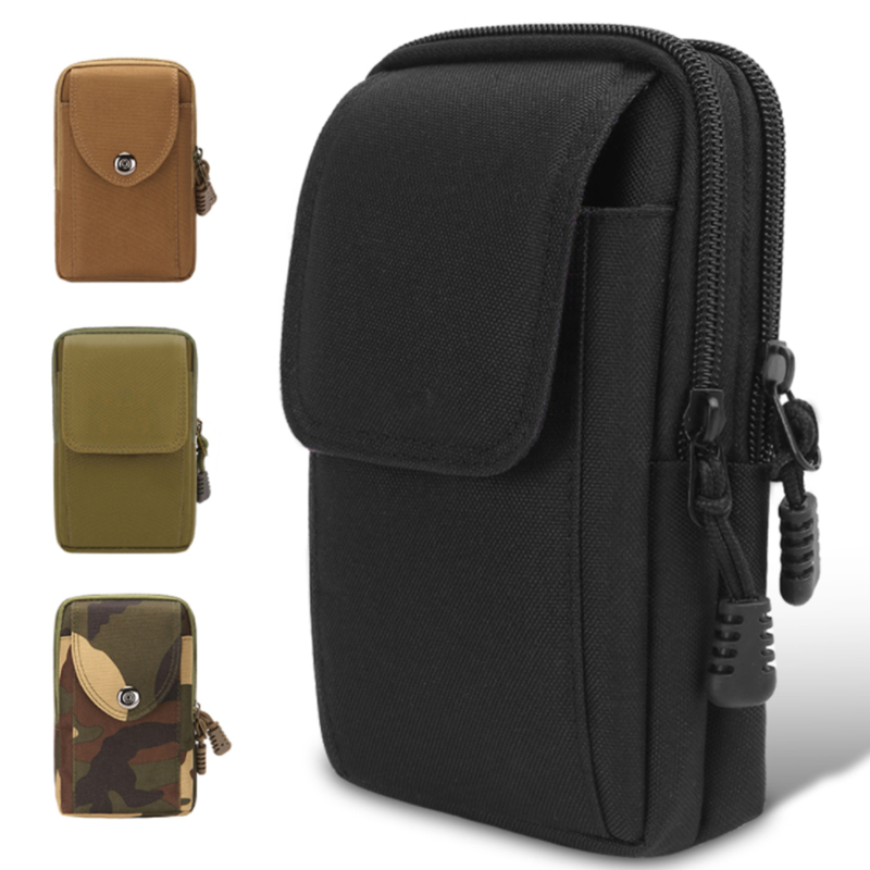 Men Accessories Box - Phone Pouch Bag Camouflage Waist Bag