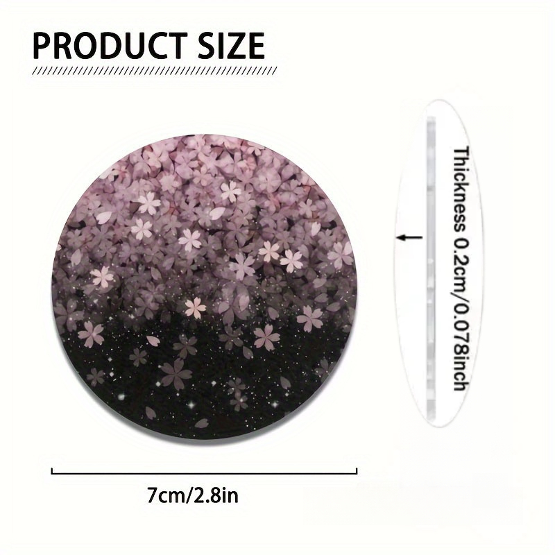2pcs Cherry Blossom Drink Coas - огляд і ціна Men Accessories Box