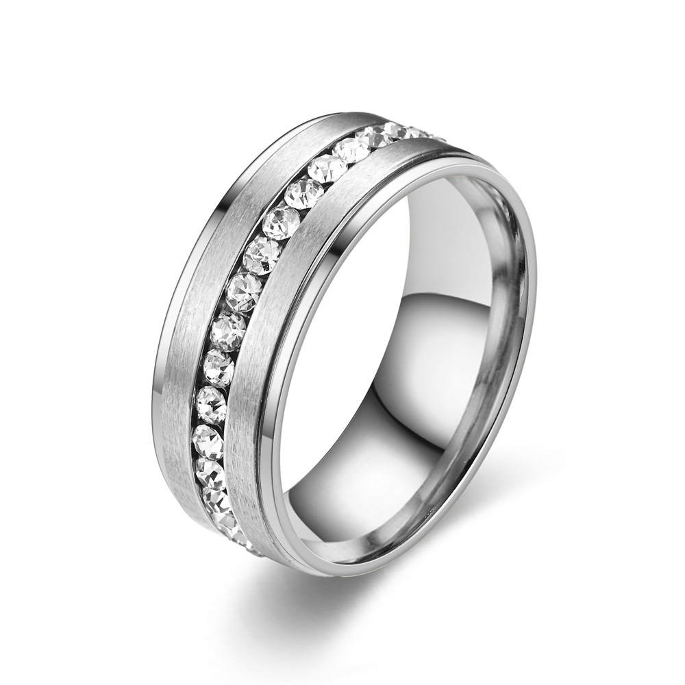 Stainless Steel Diamond Rings  - огляд і ціна Men'S Accessories Gift Ideas