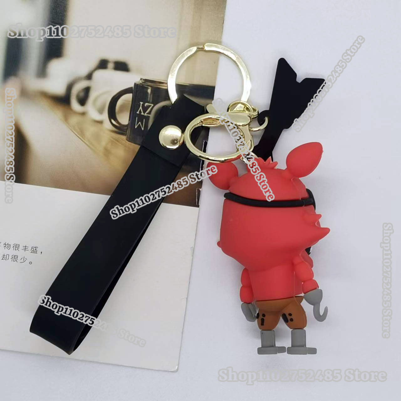 5pcs Cartoon Anime FNAF Figure - огляд і ціна Men Accessories Jewellery