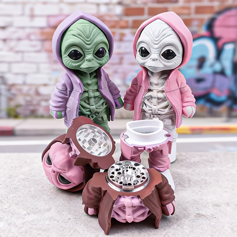Funny Alien Herb Grinder Spice - огляд і ціна Men'S Accessories