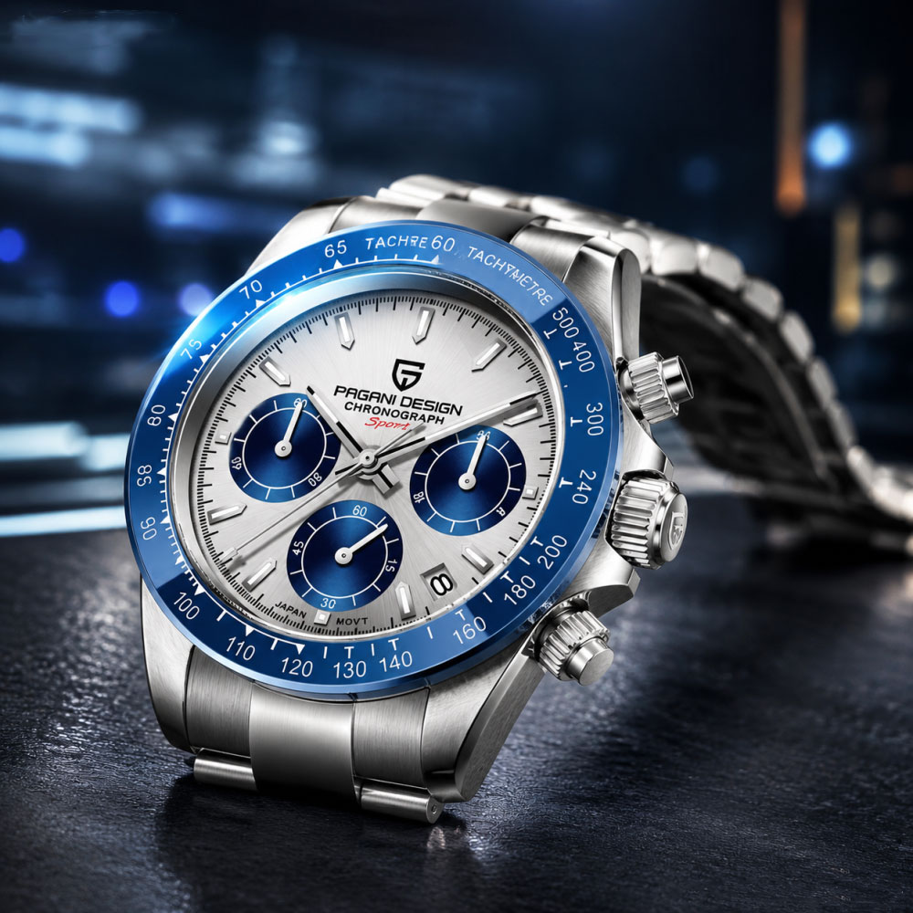 PAGANI DESIGN 40mm Men's Watch - огляд і ціна Men'S Accessories Watches