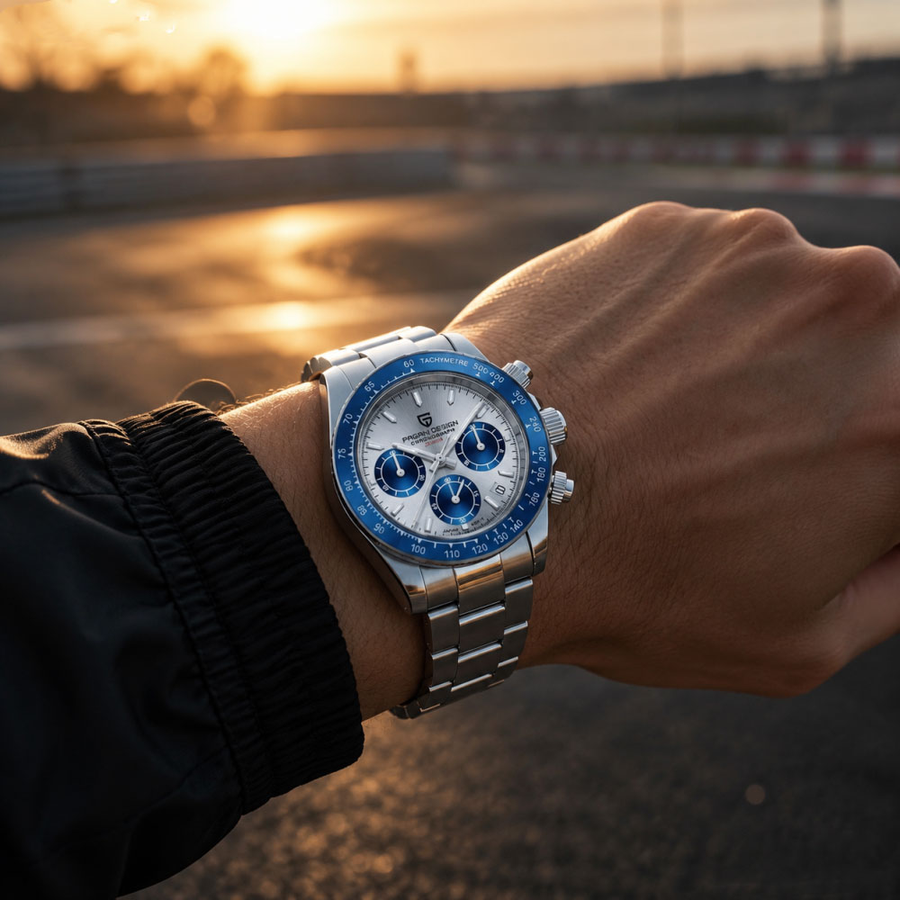PAGANI DESIGN 40mm Men's Watch - огляд і ціна Men'S Accessories Watches