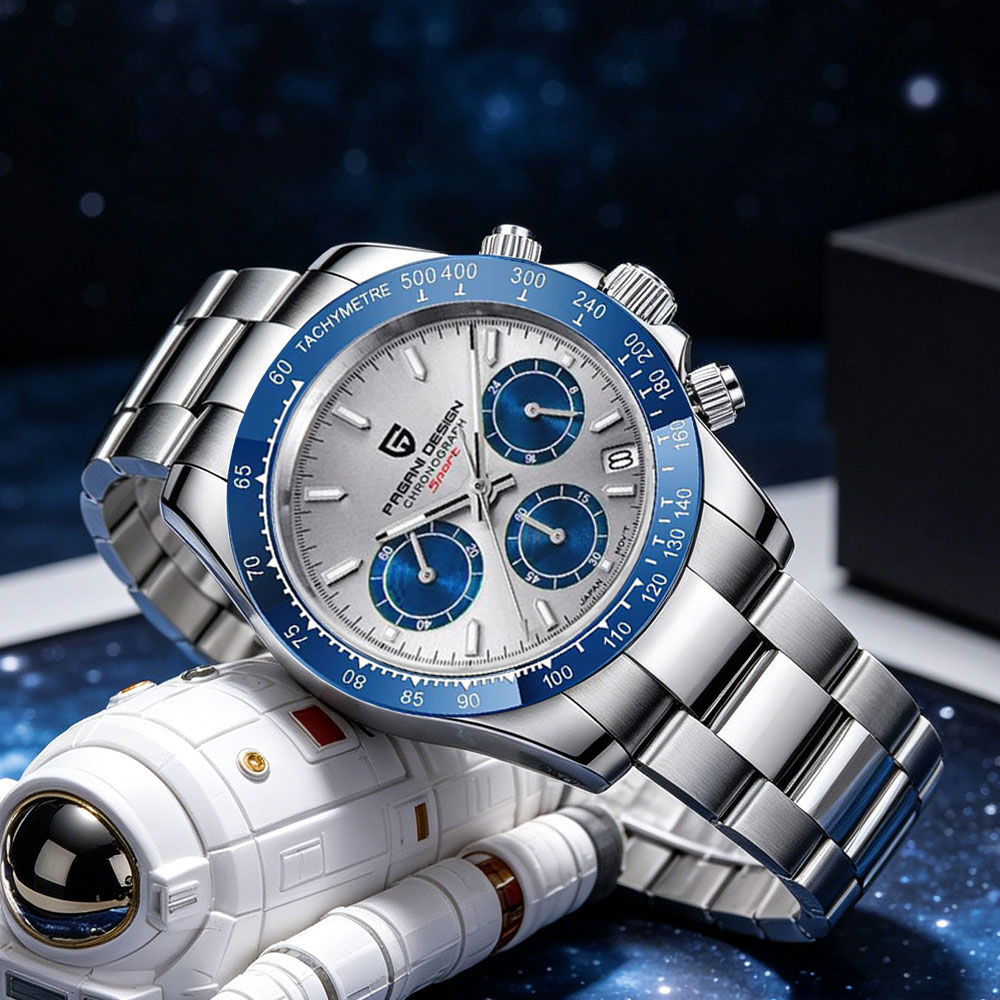 PAGANI DESIGN 40mm Men's Watch - огляд і ціна Men'S Accessories Watches