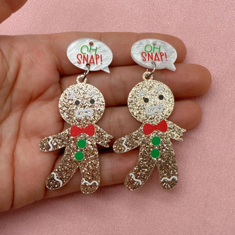 10pcs Cute Christmas Gingerbre - огляд і ціна Men'S Accessories