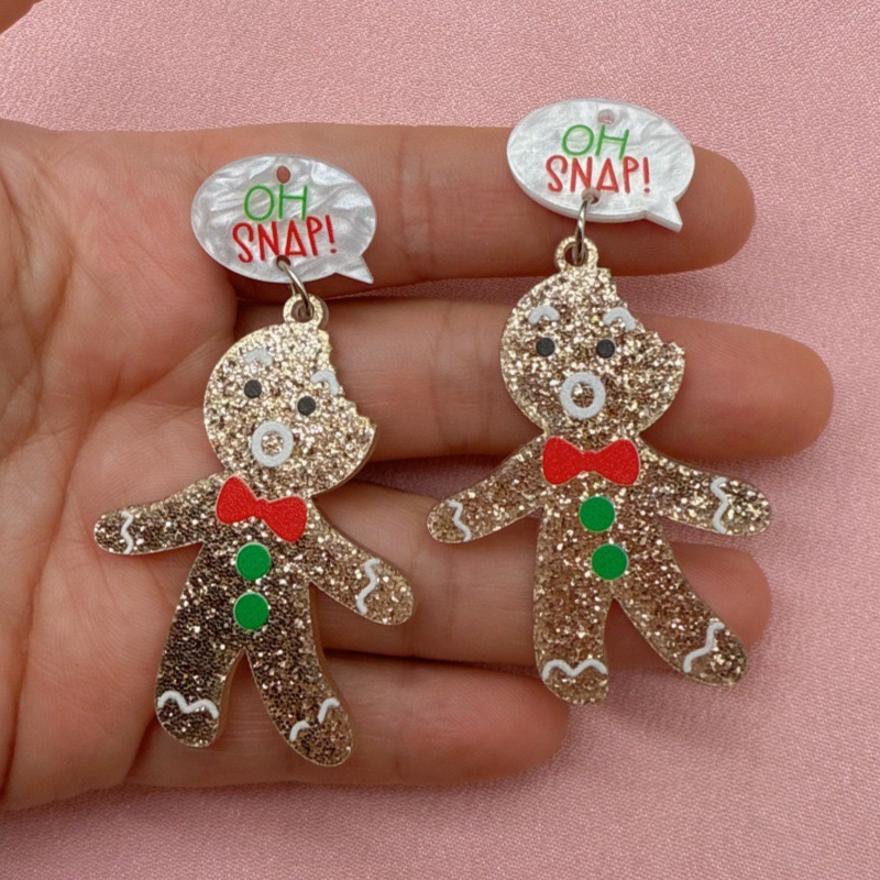 10pcs Cute Christmas Gingerbre - огляд і ціна Men'S Accessories