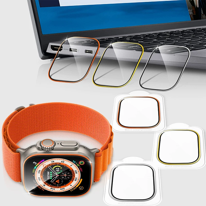 Tempered Glass for Apple Watch - огляд і ціна Men'S Accessories Watches