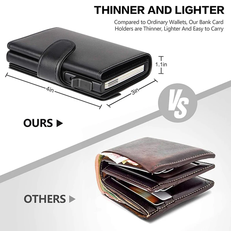 Rfid Business Card Holder Cred - огляд і ціна Men Accessories Box