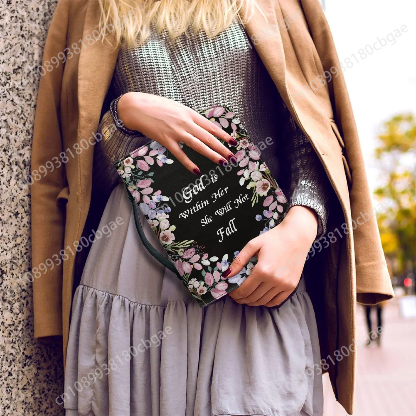 Flowers Verse Pattern Leather  - огляд і ціна Men Accessories Box