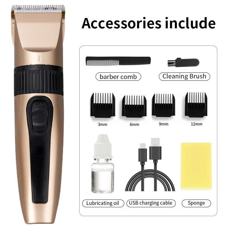 Professional Cordless Hair Cli - огляд і ціна Men Accessories Combo