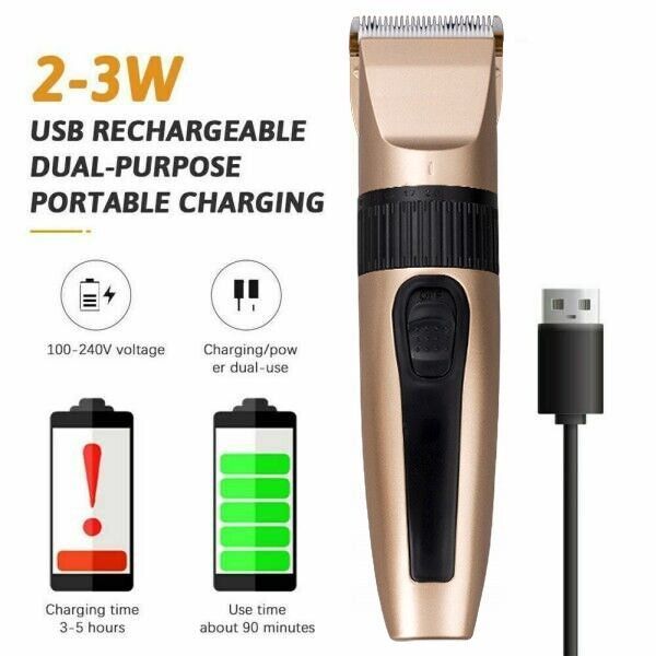 Professional Cordless Hair Cli - огляд і ціна Men Accessories Combo