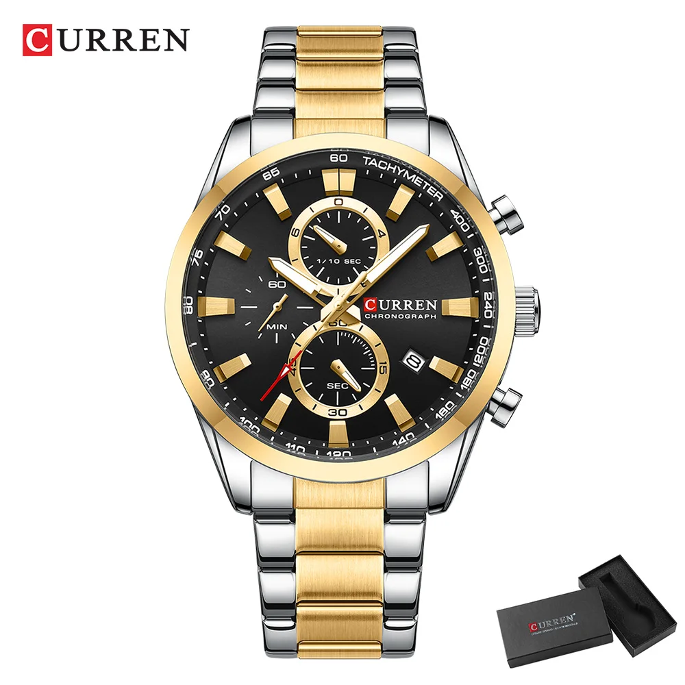 CURREN Casual Quartz Chrono Sp - огляд і ціна Men Accessories Jewellery