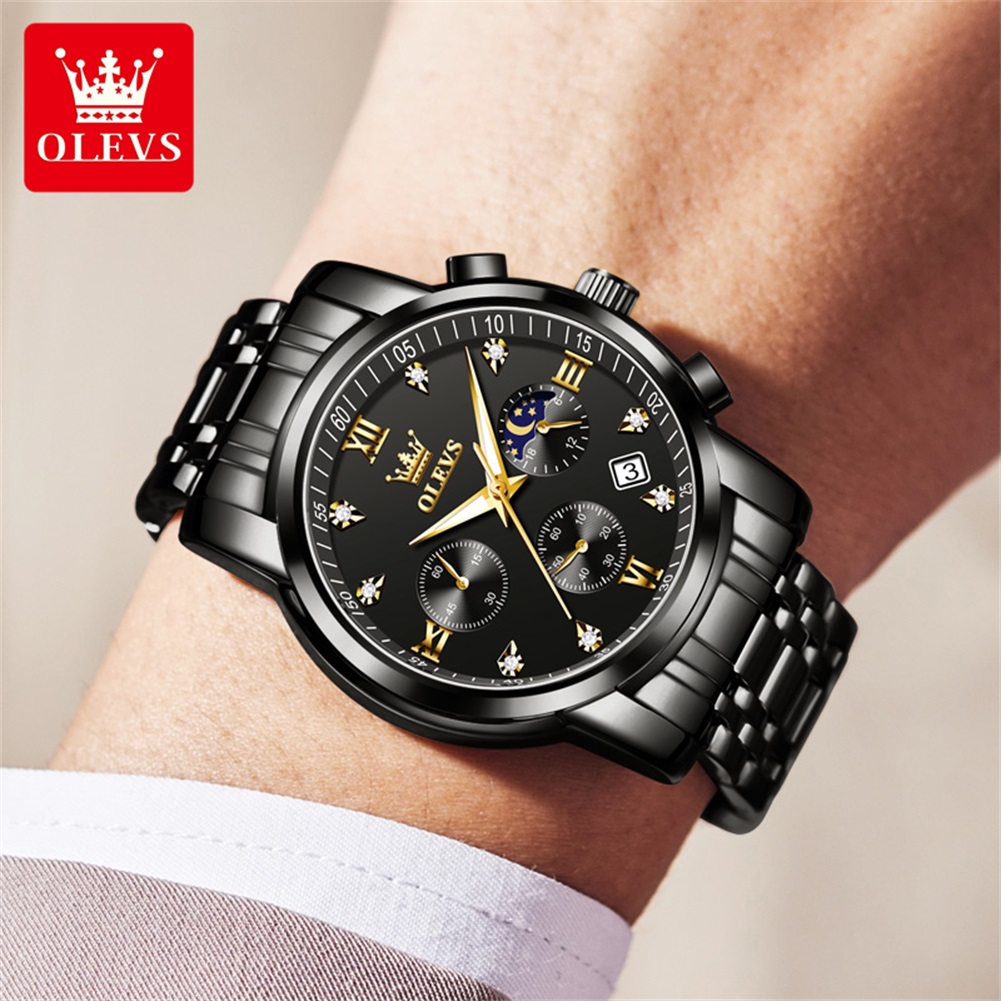 OLEVS Popular men's watches st - огляд і ціна Men'S Accessories Watches