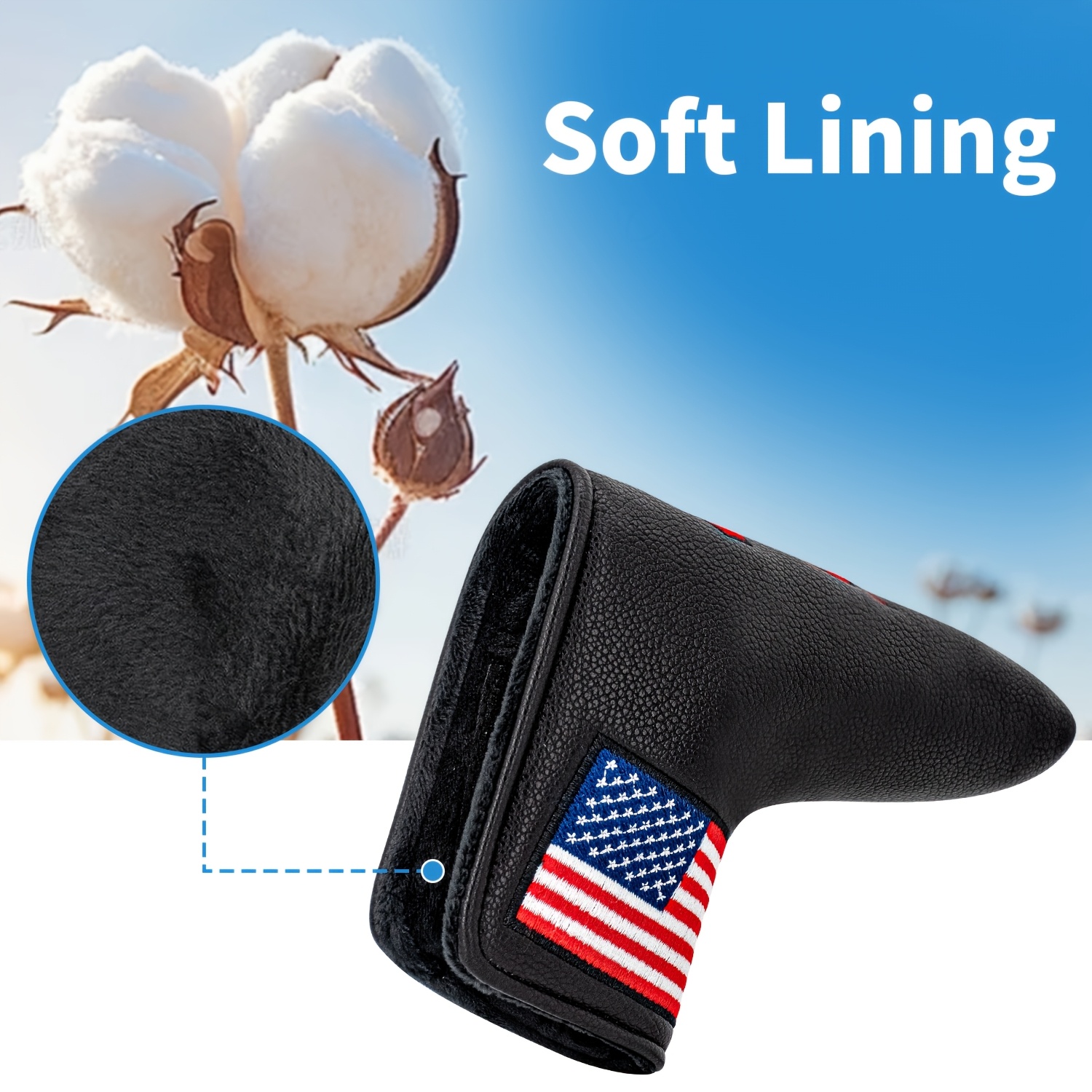 1pc USA Style Golf Putter Cove - огляд і ціна Men'S Accessories
