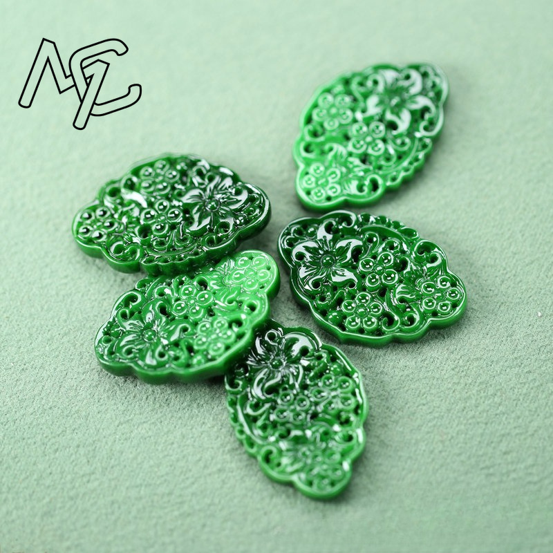 2pcs DIY Natural Dry Green Eme - огляд і ціна Men'S Accessories