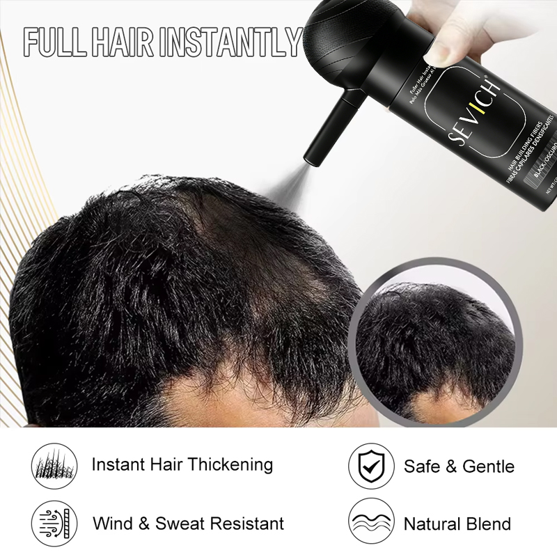 SEVICH Hair Fiber Set 25g: Men - огляд і ціна Men Accessories Combo