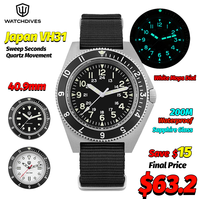 Watchdives WD1972 Quartz Watch - огляд і ціна Men Accessories Jewellery