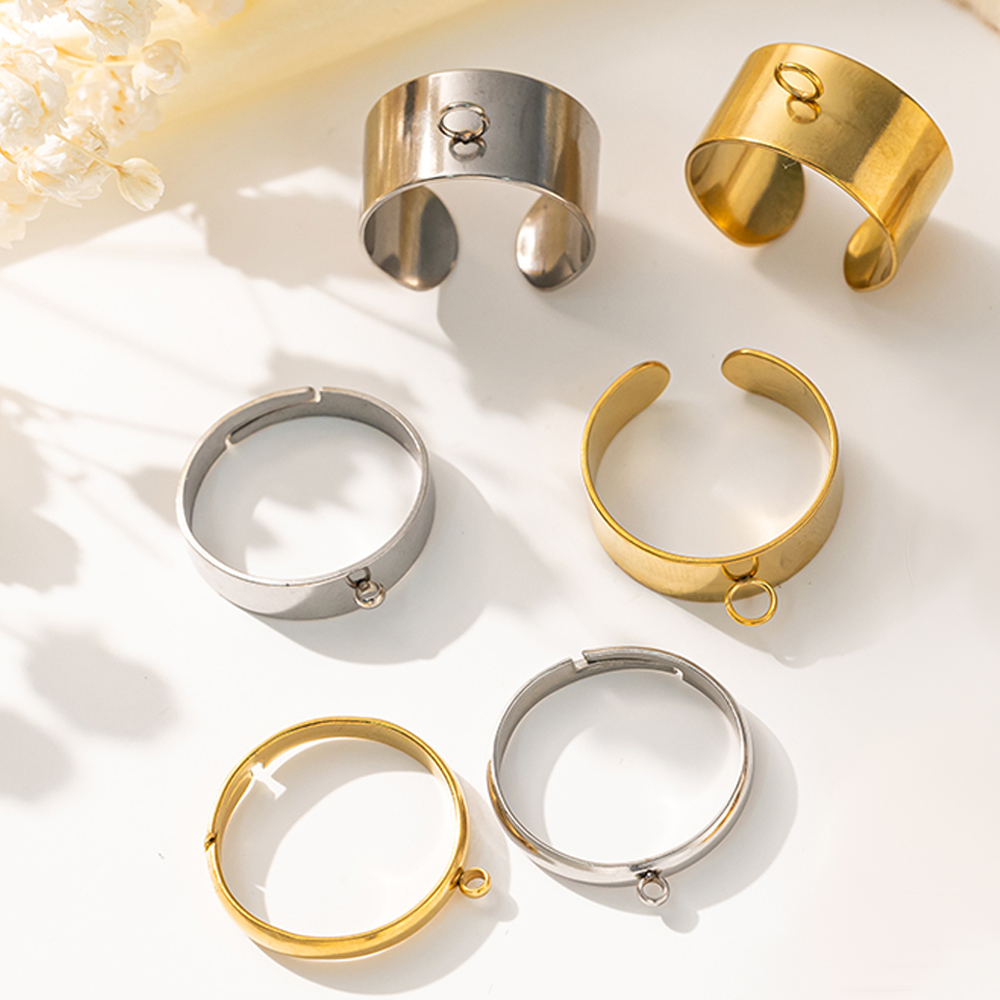 5pcs/Lot Stainless Steel Gold  - огляд і ціна Men Accessories Jewellery