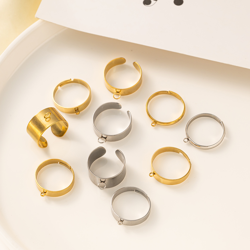 5pcs/Lot Stainless Steel Gold  - огляд і ціна Men Accessories Jewellery