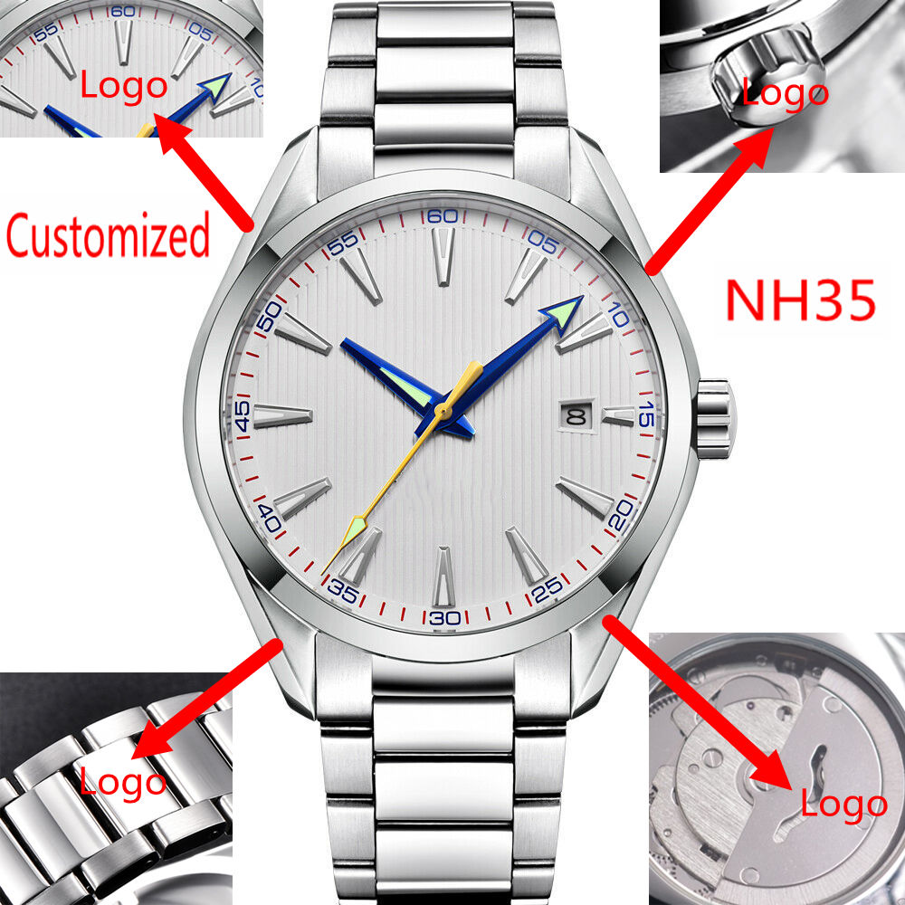 Custom Logo 41mm Men Miyota/NH - огляд і ціна Men Accessories Jewellery