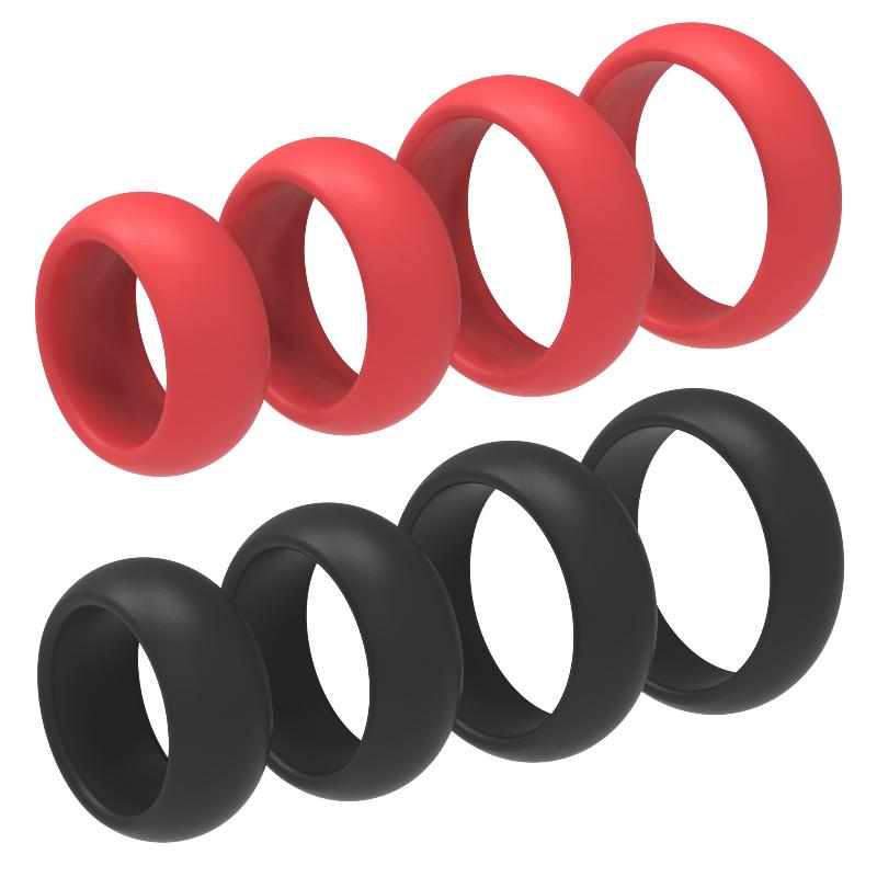 4Pcs Silicone Penis Ring Set f - огляд і ціна Men Accessories Combo